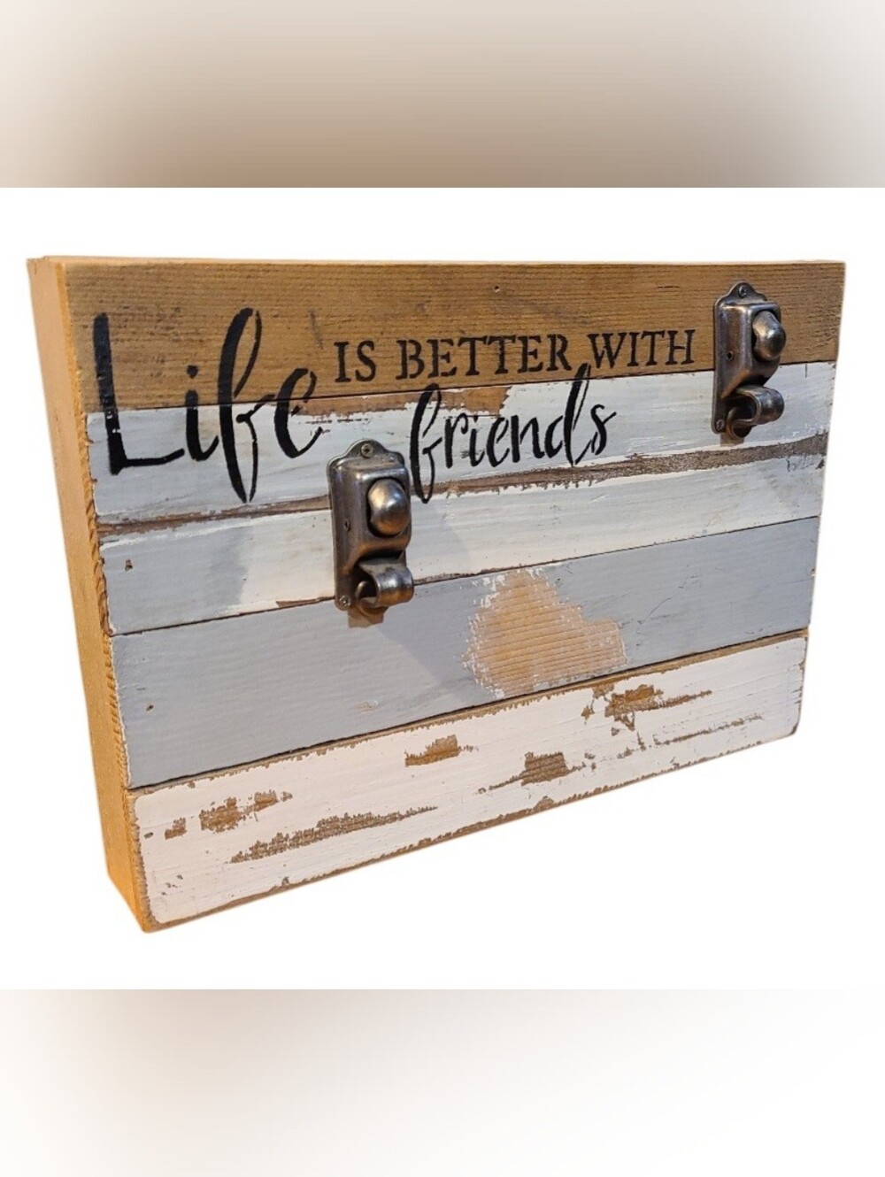 Sweet Bird & Co. Reclaimed Wood Dual Clip Picture Frame
